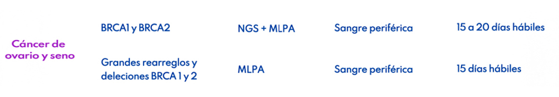 Genética germinal cancer de ovario - FICMAC